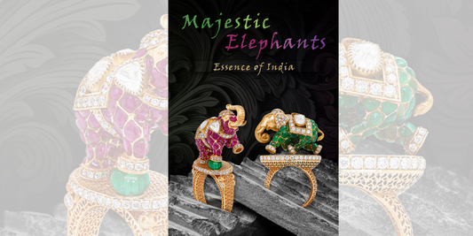 Capturing the Essence of India : Elephant Statement Rings